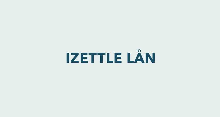 iZettle lån – Kan man ta lån med iZettle?